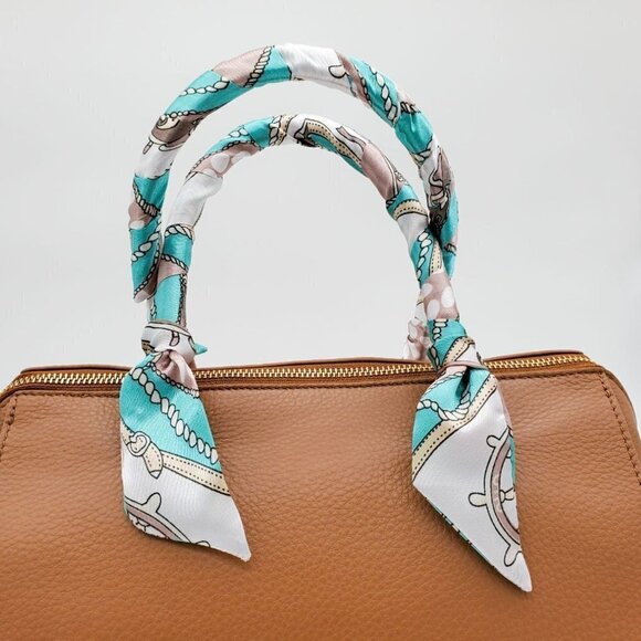 Skinny Scarf | Hand Bag, Neck Scarf (2 pieces) - Color Set #9 / Brand NEW - Picture 8 of 14